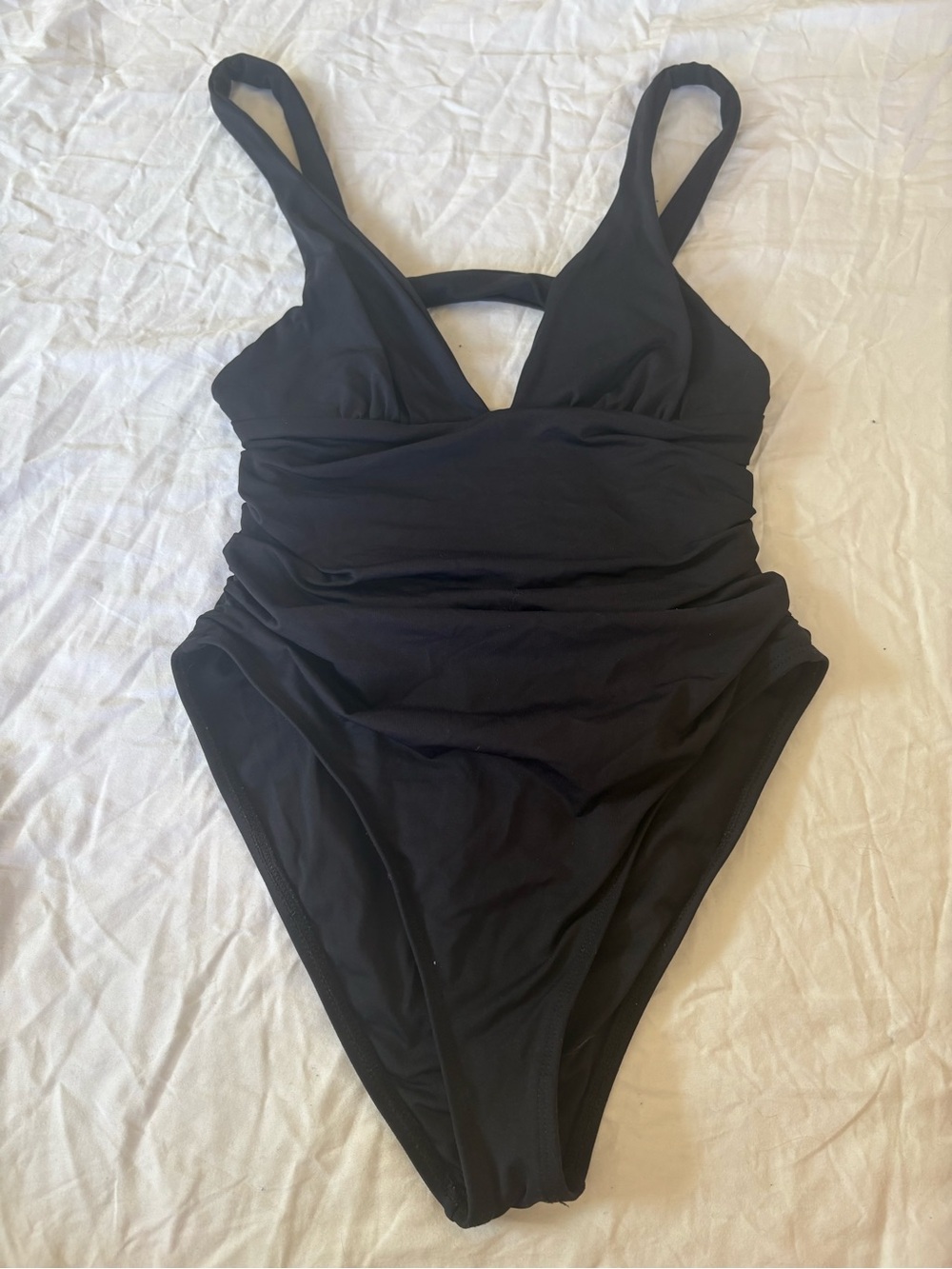 Sexy Black One Piece Swim Suit